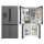 Lodówka Side by Side Lodówka Bosch KFI96AXEA Multidoor No Frost 183cm Czarna Stal Szczotkowana Dystrybutor Kostkarka WiFi 574L
